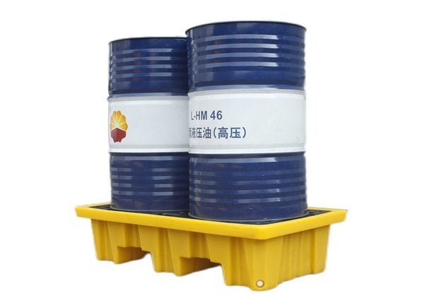 Double Drum Spill Containment Pallet