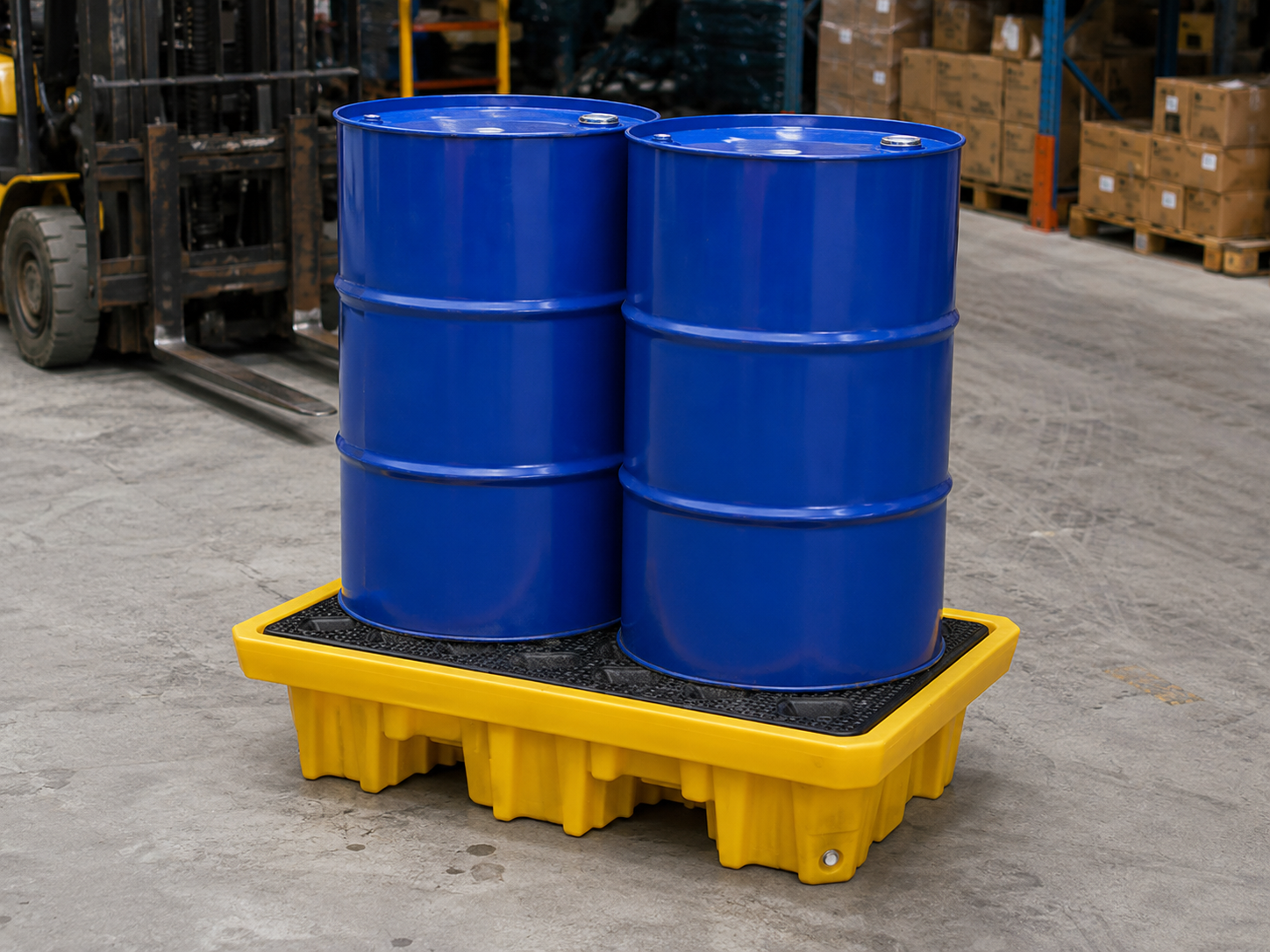 Overpack spill collection containers in 20, 30, 65, and 95-gallon capacities