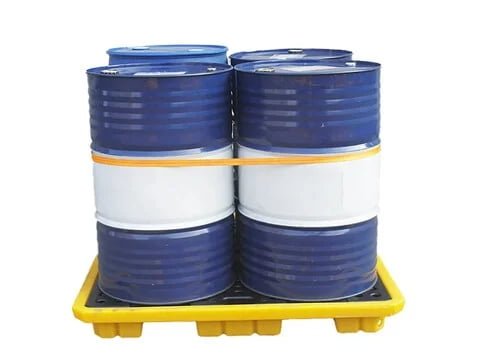 4-Drum Low Profile Spill Pallet