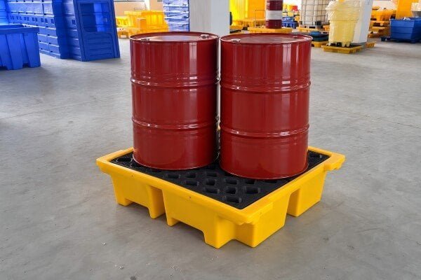 Double Drum Spill Pallets